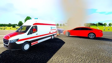 Lái xe cứu thương giải cứu khẩn cấp +++ Ảnh bìa Ambulance Simulator 2021 _ Android gameplay