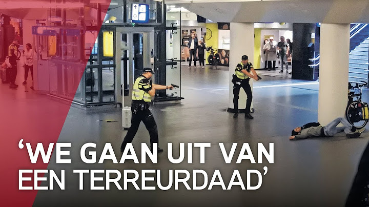 Reconstructie: zo verliep de aanslag op Amsterdam CS