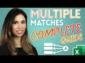 Find Multiple Match Results in Excel (Easier Solution For ALL Excel versions)
