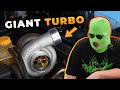 Installing a huge turbo on our ford falcon