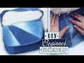 DIY ELEGANT BAG | JEANS CRAFT | Cut &amp; Sew Method to Make a Crossbody Bag from Jeans