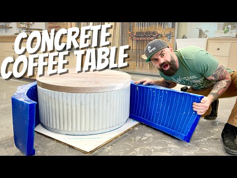 Concrete Coffee Table || DIY Concrete Mold Making