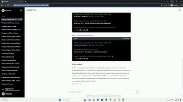 pandas select columns with boolean list
