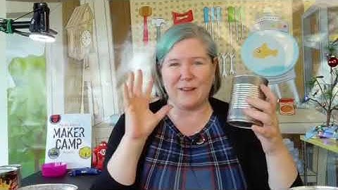 Upcycle Craft Club: Tin Can Robots