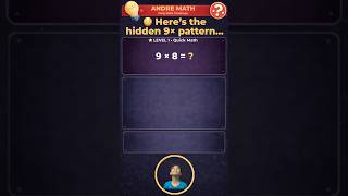 😳 This hidden pattern makes 9× EASY…#shorts #math #mentalmath #mathshortcut