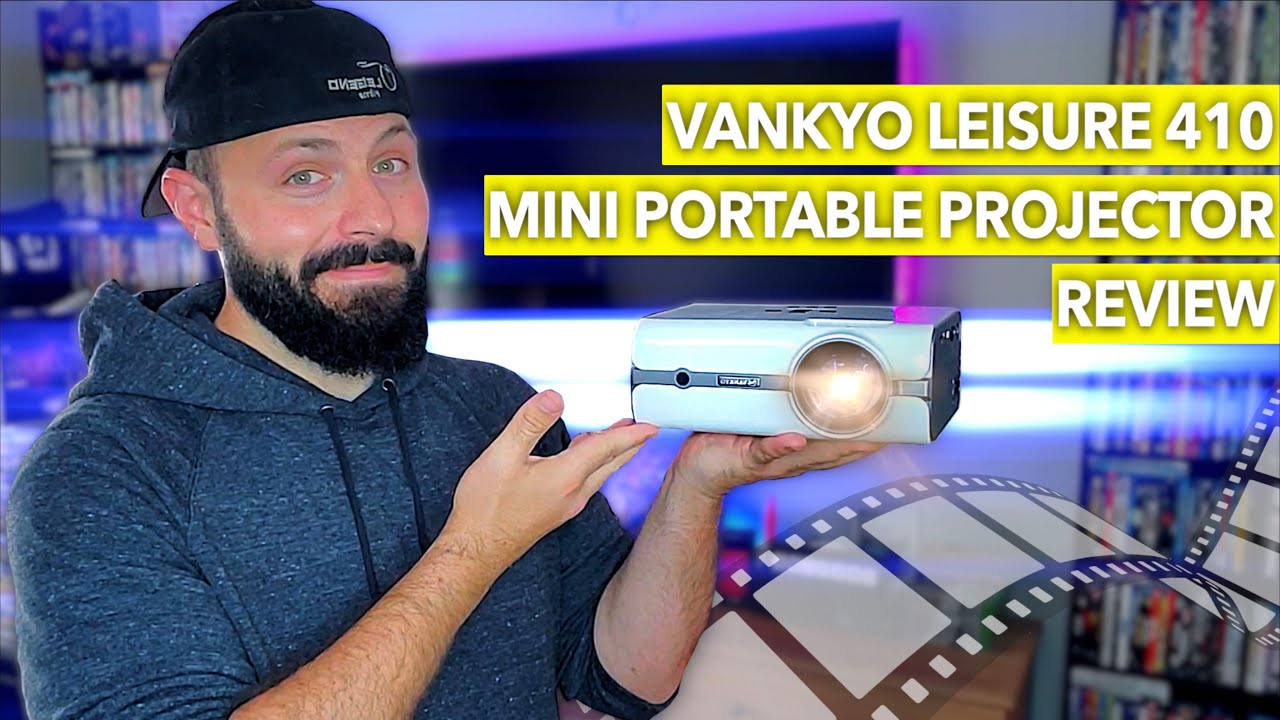 ARE BUDGET MOVIE PROJECTORS WORTH IT? VANKYO LEISURE 410 MINI PROJECTOR REVIEW BD YouTube