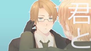 【APヘタリア】Mad Head Love 【MMD】【America&england】