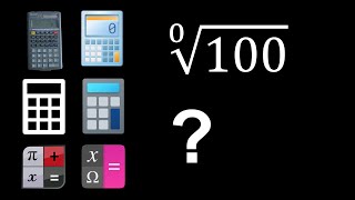 What happens if you 0th root on different calculators?