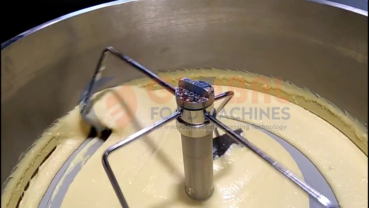 Steam Bottom Drive Khoya Making Machine-Global Food Machine-Coimbatore