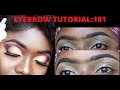 HOW TO DO YOUR EYEBROW|QUICK AND EASY STEP BY STEP