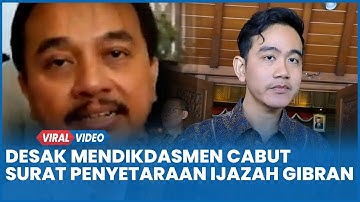Bawa Bukti Baru! Roy Suryo Cs Desak Mendikdasmen Cabut Surat Penyetaraan Ijazah Gibran