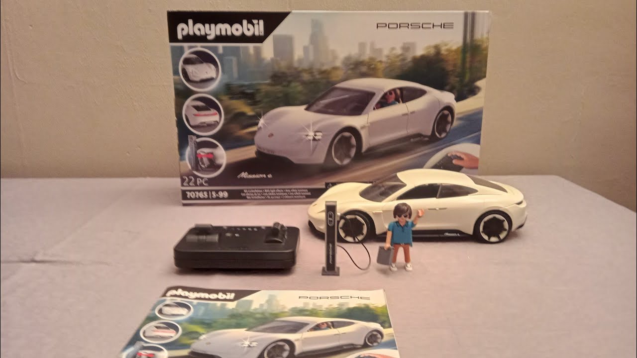 Playmobil: PORSCHE mission e +RC modul !!! référence 70765. 