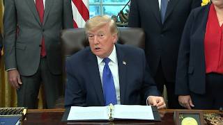 President Trump announces $15 billion steel plant as talks with Iran stall