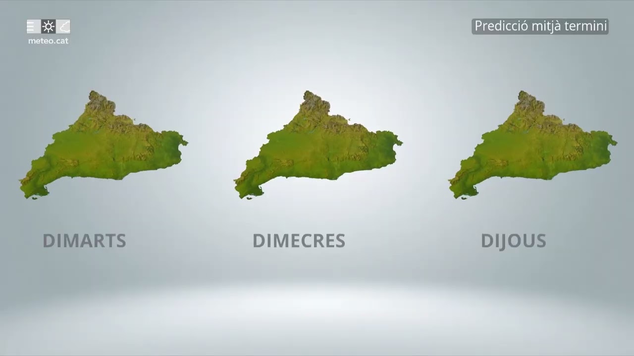 Predicció general per al dilluns 10-8-2026