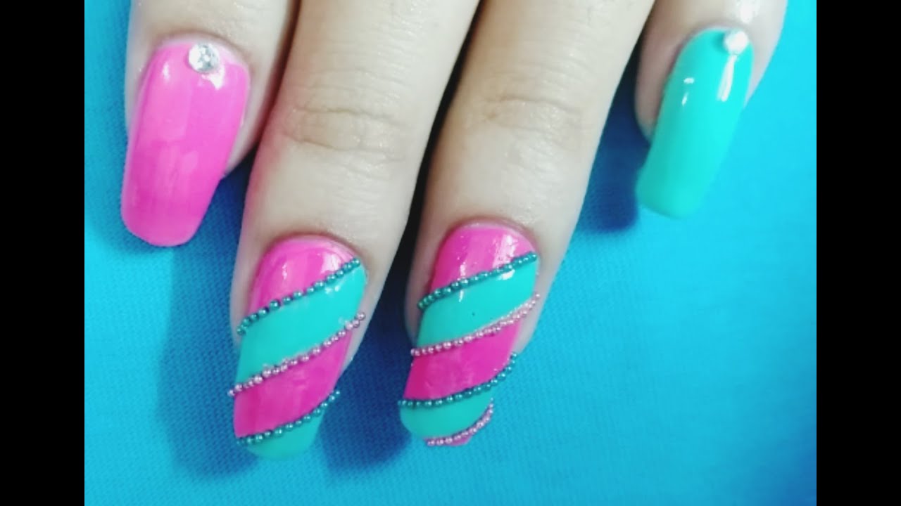 3. Simple Candy Nail Design - wide 2