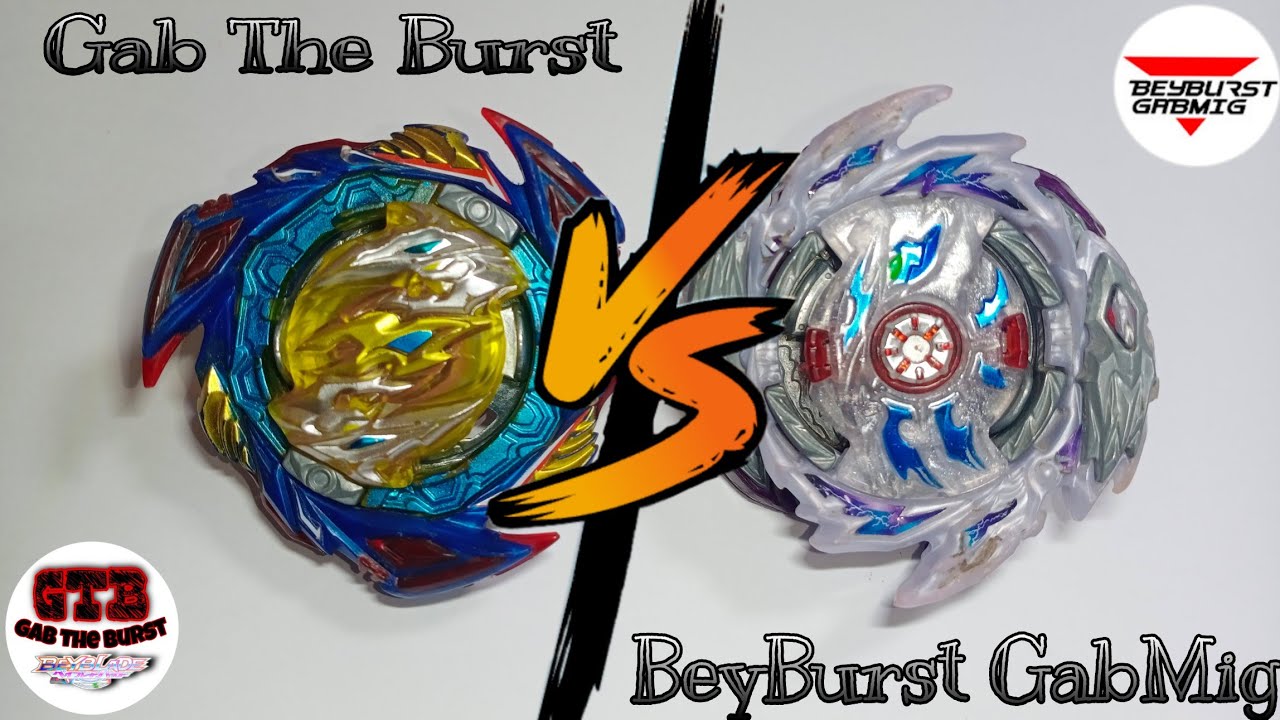Gab The Burst vs BeyBurst GabMig   | Collab Combo Beyblade Battle