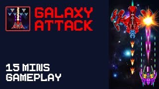 Galaxy Attack: Alien Shooter (Android iOS) - [15 minutes Gameplay] screenshot 3