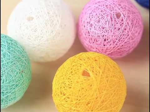 Video Hướng dẫn tự làm đèn trang trí tuyệt đẹp - YouTube