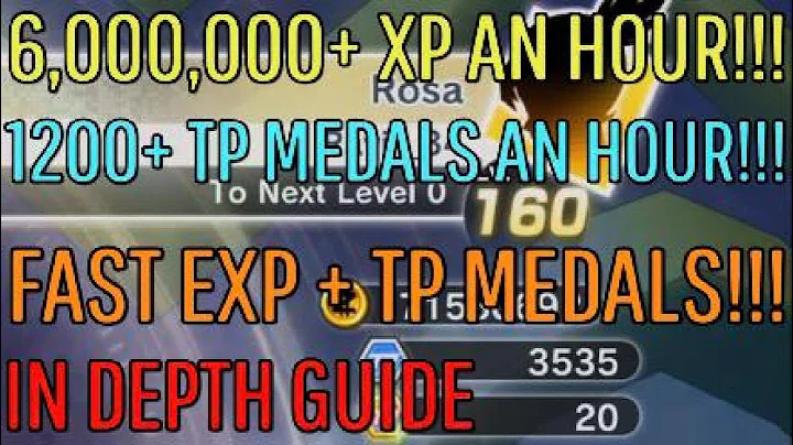 How to level up fast! Fastest way to get TP Medals every 30 seconds (2025) - Dragon Ball Xenoverse 2