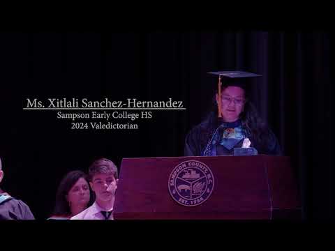 Sampson Early College High School Graduation 2024