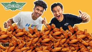 50 WINGS in 10 MINUTES FT Kristopher London! + Q&A