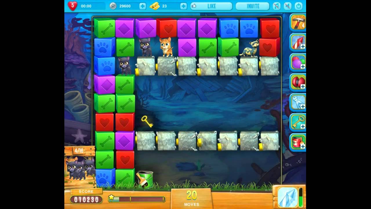 Pet Rescue Saga level 936 no hammers 😈 ►TOBIAS DEAMON◄
