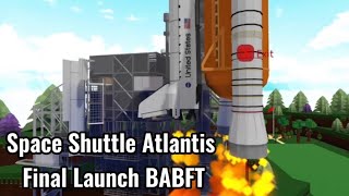 Space Shuttle Atlantis STS-135 Build a Boat 