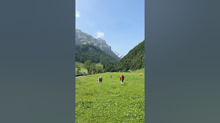날씨가 너무 좋았던 스위스 에벤알프. #스위스여행 #애셔산장 #swiss