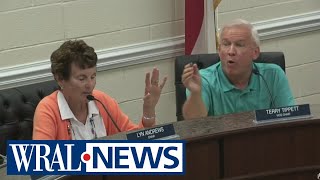 Tempers flare at Johnston Co. Board of Ed meeting over 'unprofessional comments' about a teacher