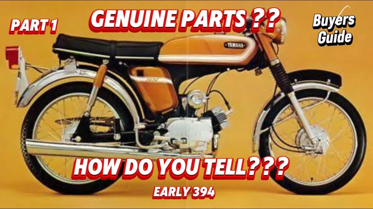 Yamaha FS1E 394 Drum Brake: How to Identify Original vs Pattern Parts ...