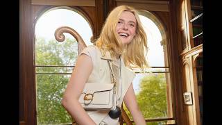 Celebrity Coach Spring 2026 Campaign | Explore Your Story | Elle Fanning Wealth