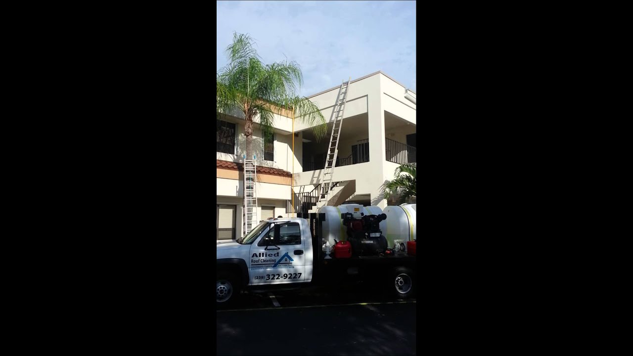 Tile Roof Cleaning & Washing in Naples, FL Allied Roof Cleaning YouTube