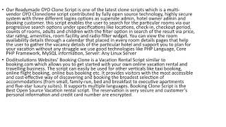 OYO Clone Script | OYO ReadyMade Clone Script