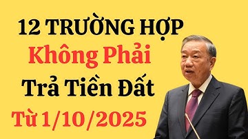 Luật Đất Đai Mới 1/10/2025: Ai Được Miễn Tiền Sử Dụng & Thuê Đất?