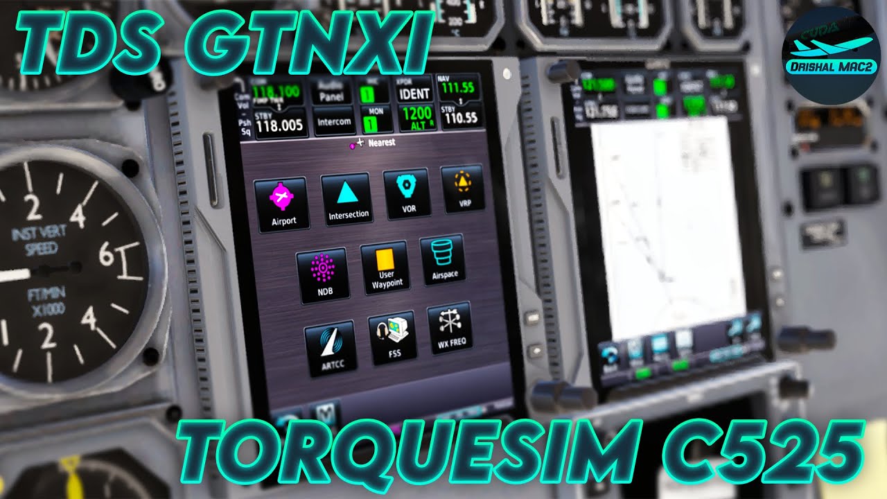 XP12] TDS GTNXi 750/650 in TorqueSim C525! | Jetset KMJX