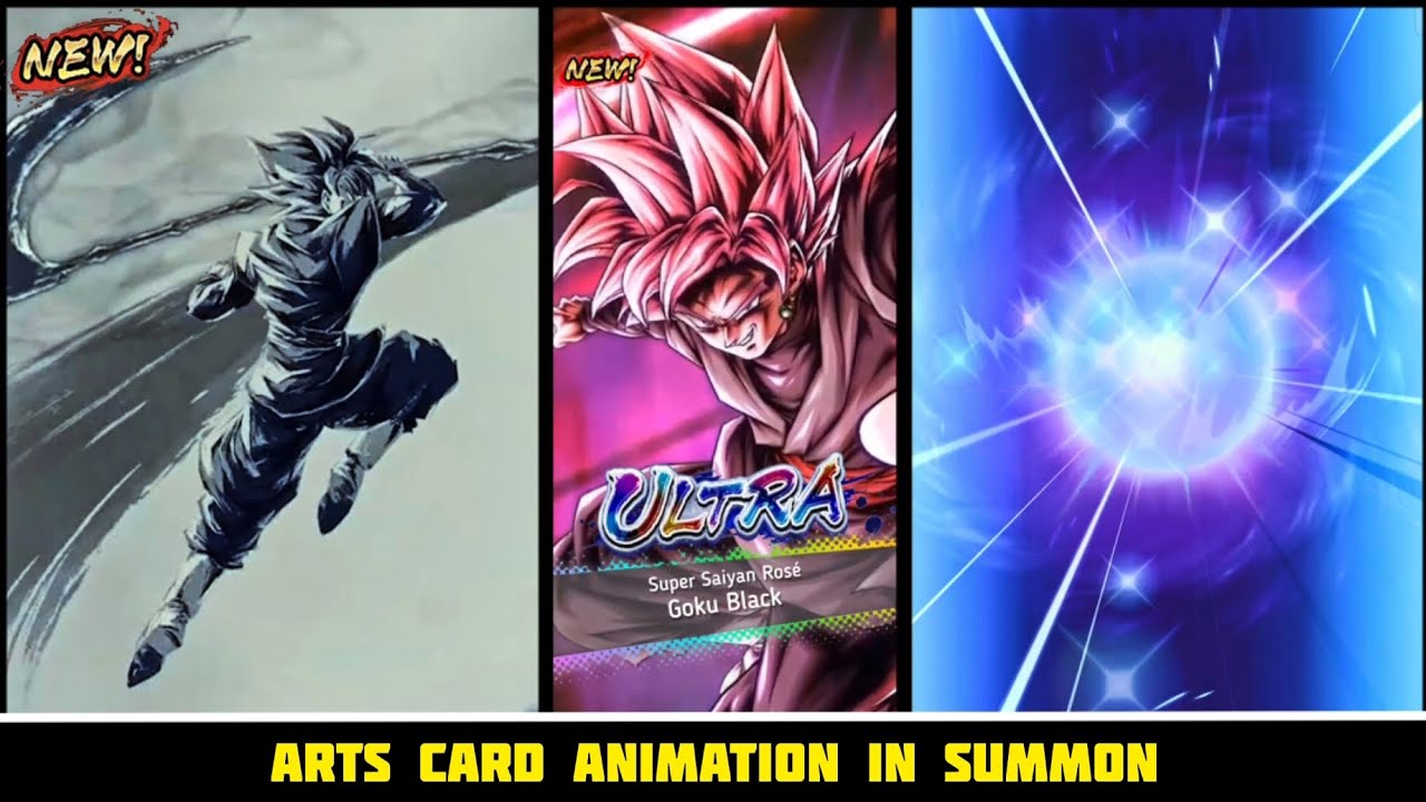 DRAGON BALL LEGENDS ULTRA Super Saiyan Rosé Goku Black Joins the