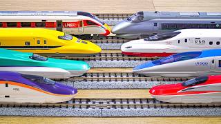 New❗🚅 Ship Model N700 Series Shinkansen / N700S Unboxing