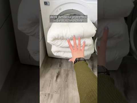 So wäscht du