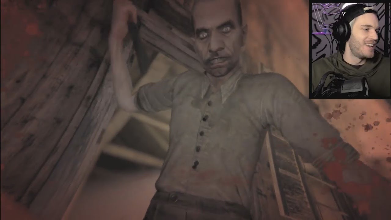 "Outlast 2" Jumpscare/Panic Montage /w PewDiePie, Markiplier And