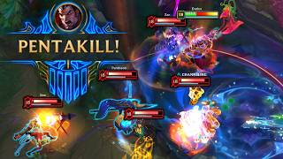 20 Minutes BEST PENTA LoL MONTAGE #586