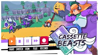 TRANSFORM INTO MONSTERS USING RETRO CASSETTE TAPES?! - Cassette Beasts (demo gameplay)