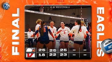 Carson-Newman Volleyball 2025: C-N 3, UVA Wise 0 Highlights 11-11-25