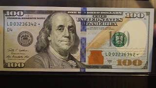 Low Print $100 Star Note 640,000