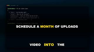 YouTube Automation: Schedule a Month of Uploads + Auto-Playlists | Ep. 9