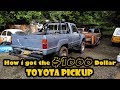 Picking up the $1000 1984 Toyota Pickup