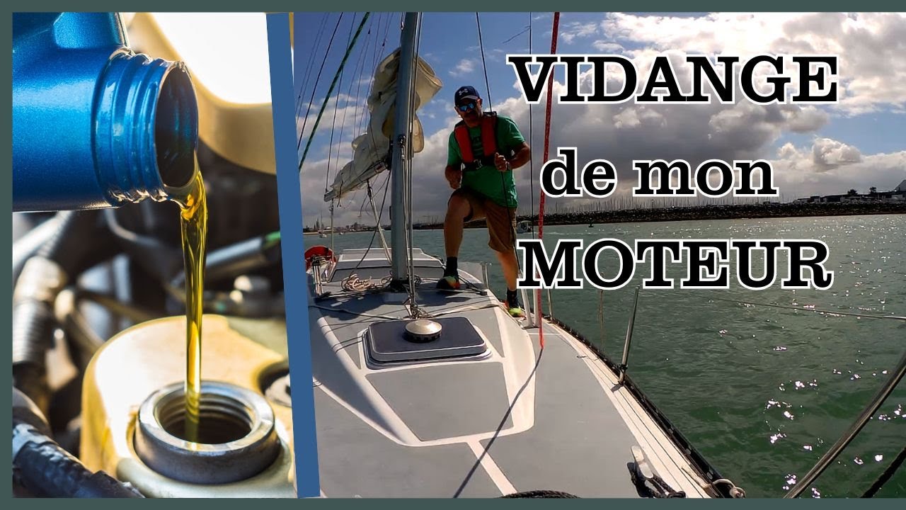⁣VOILIER: VIDANGE MOTEUR du Kelt 7.60 (Yanmar YSM8)