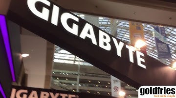 Computex 2017 - Gigabyte Booth at TWTC