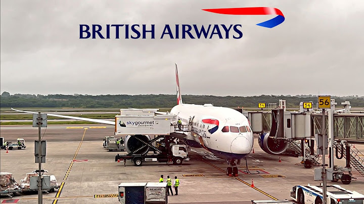 British Airways World Traveller Plus | 787-9 Dreamliner | Hyderabad to London Heathrow |