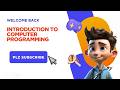 Introduction to Programming Languages for Kids 1