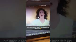this is actually so cool 🤯 #bolt #michaeljackson #vibecode #websites